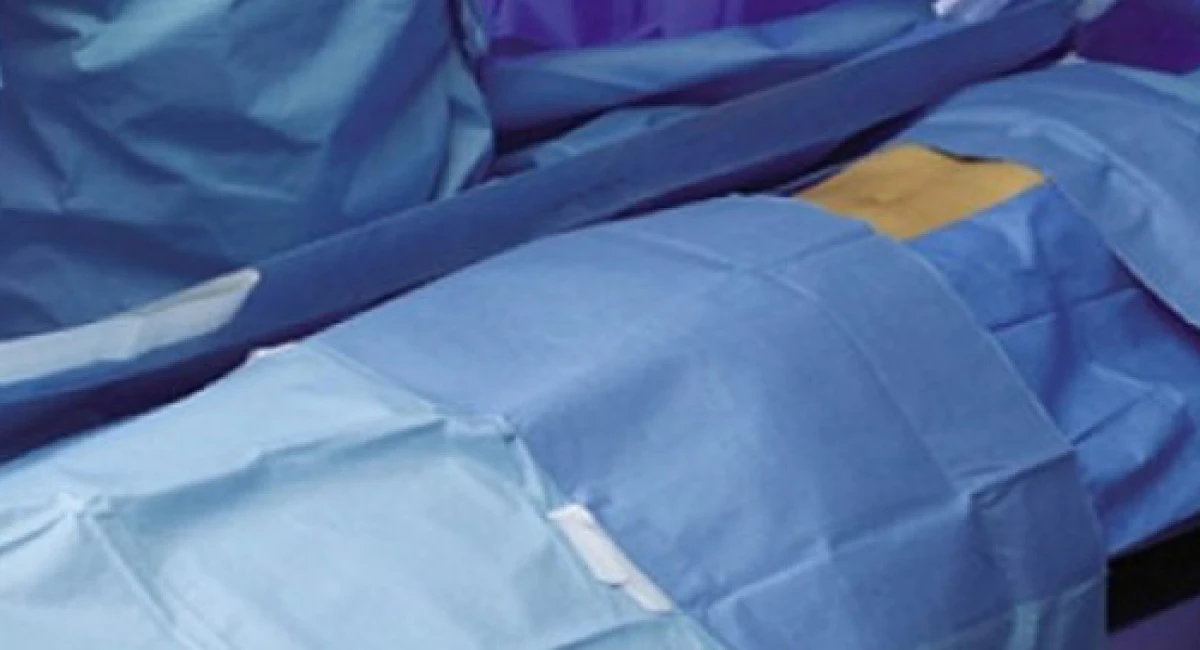 A gown and a drape find their perfect and most desired place in the medical industry.